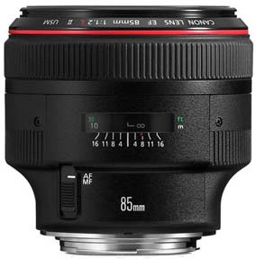 Canon EF 85mm f1 2 L USM